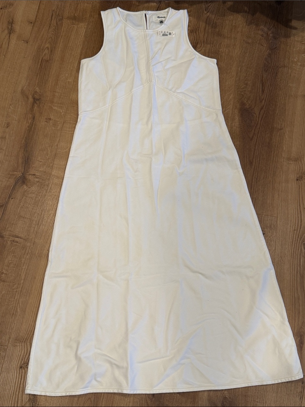 Madewell Denim Seamed Maxi Dress - Picture 7 of 7